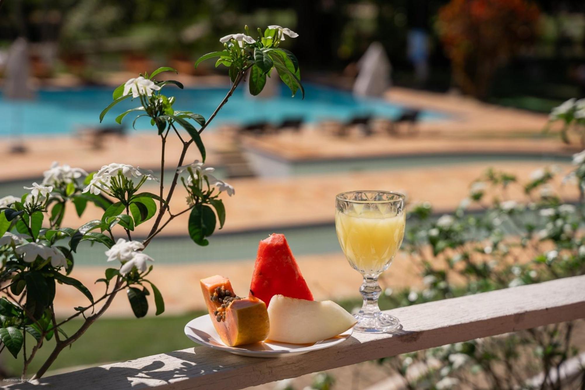 Hotel Fazenda Cachoeiras De Cavaru 바수라스 외부 사진
